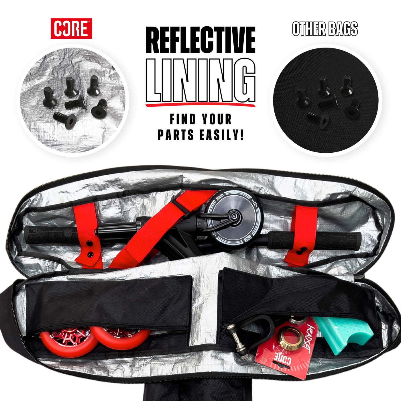 CORE Scooter Travel Bag how to take your Stunt Scooter on a Plane