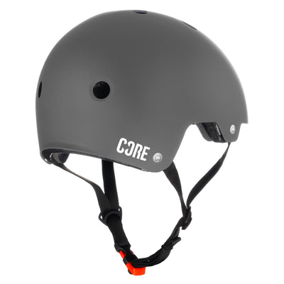 CORE Action Sports BMX Helmet Grey I Skateboard Helmet Back Side