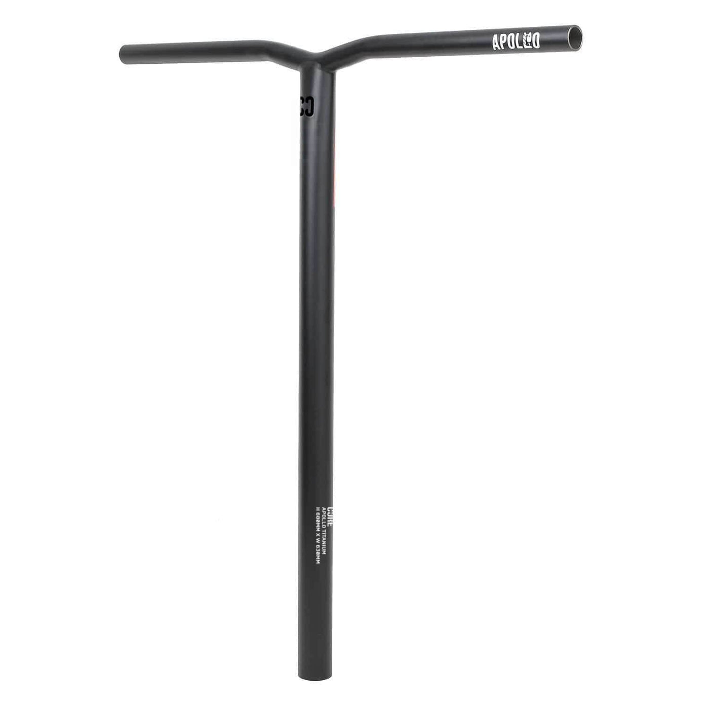 CORE Apollo V2 Titanium Stunt Scooter Bars 680mm SCS/HIC - Black