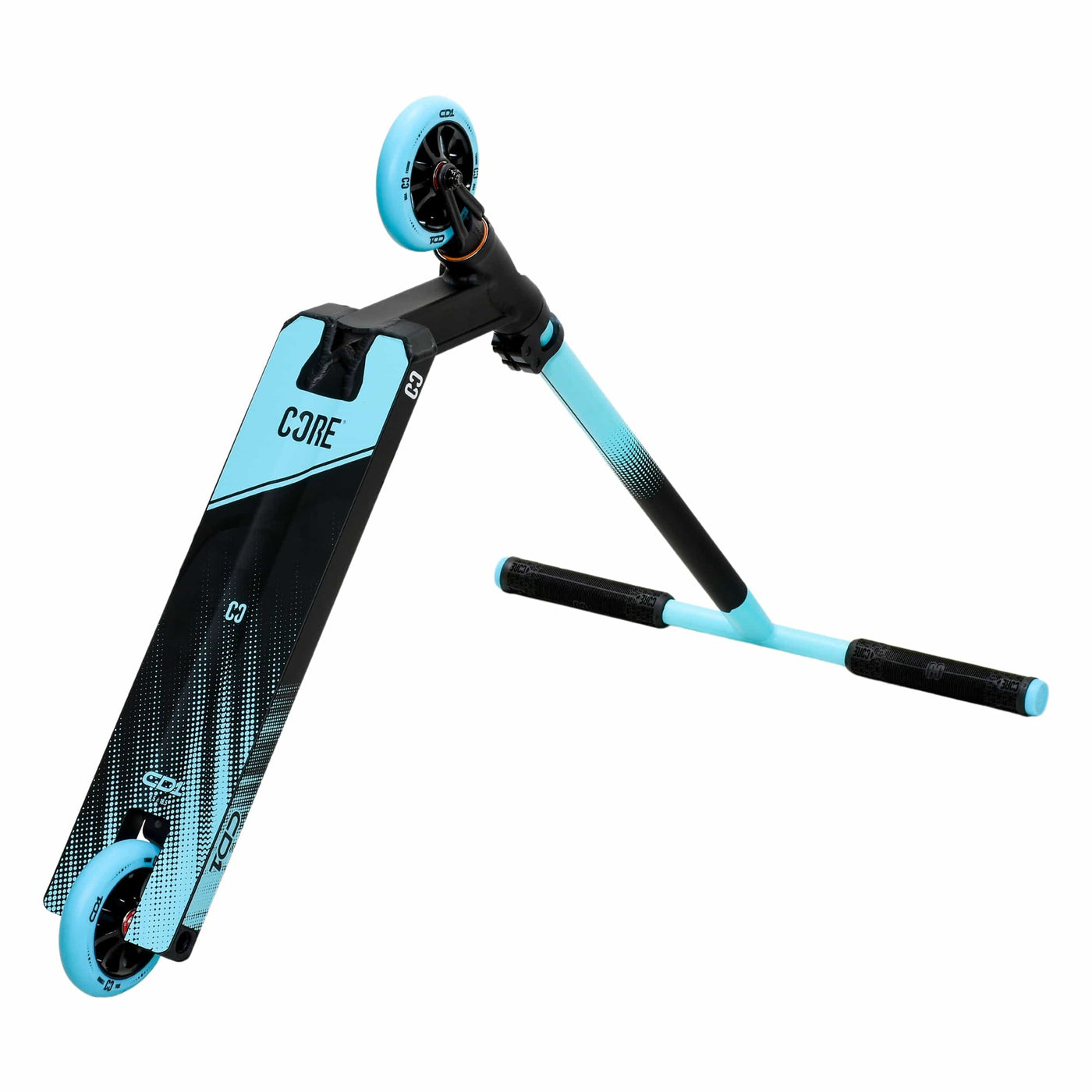 CORE CD1 Complete Stunt Scooter Blue & Black I Adult Stunt Scooter Bottom