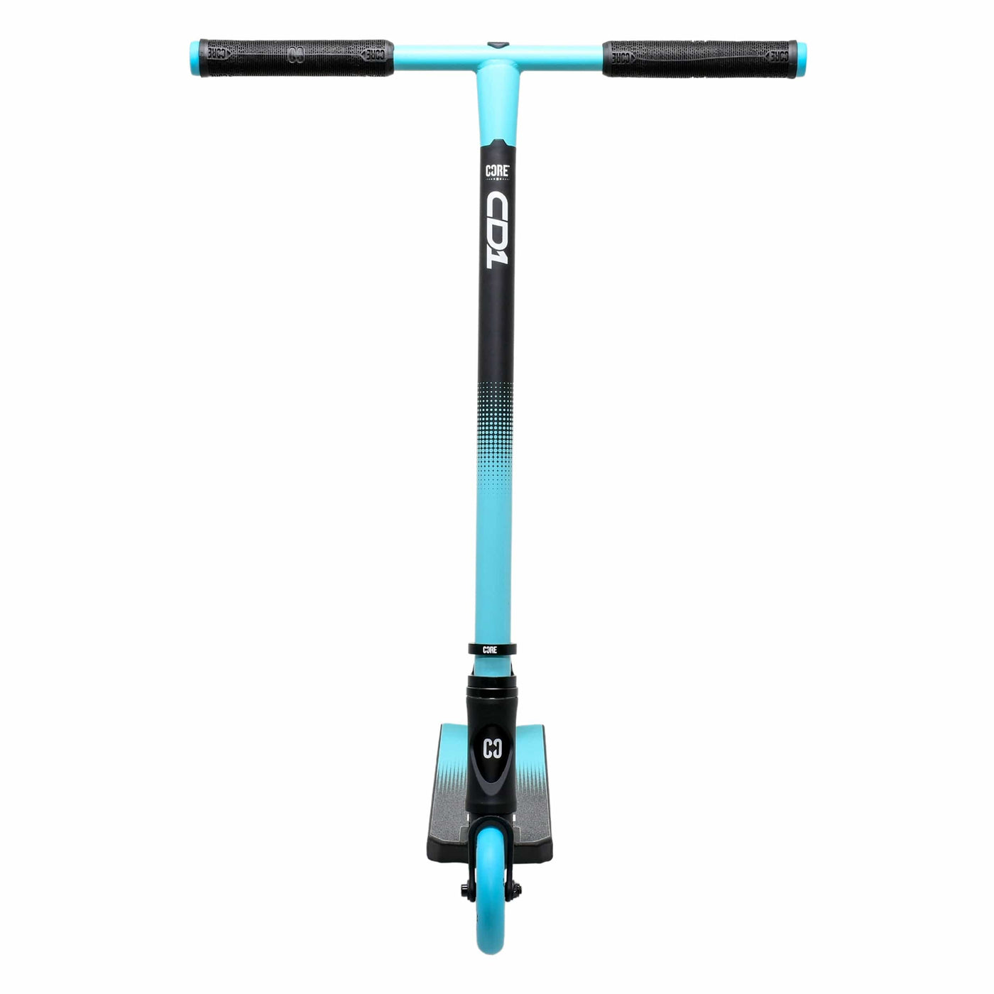 CORE CD1 Complete Stunt Scooter Blue & Black I Adult Stunt Scooter Front View