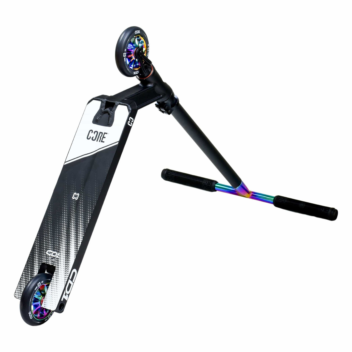 CORE CD1 Complete Stunt Scooter NeoChrome I Adult Stunt Scooter Bottom