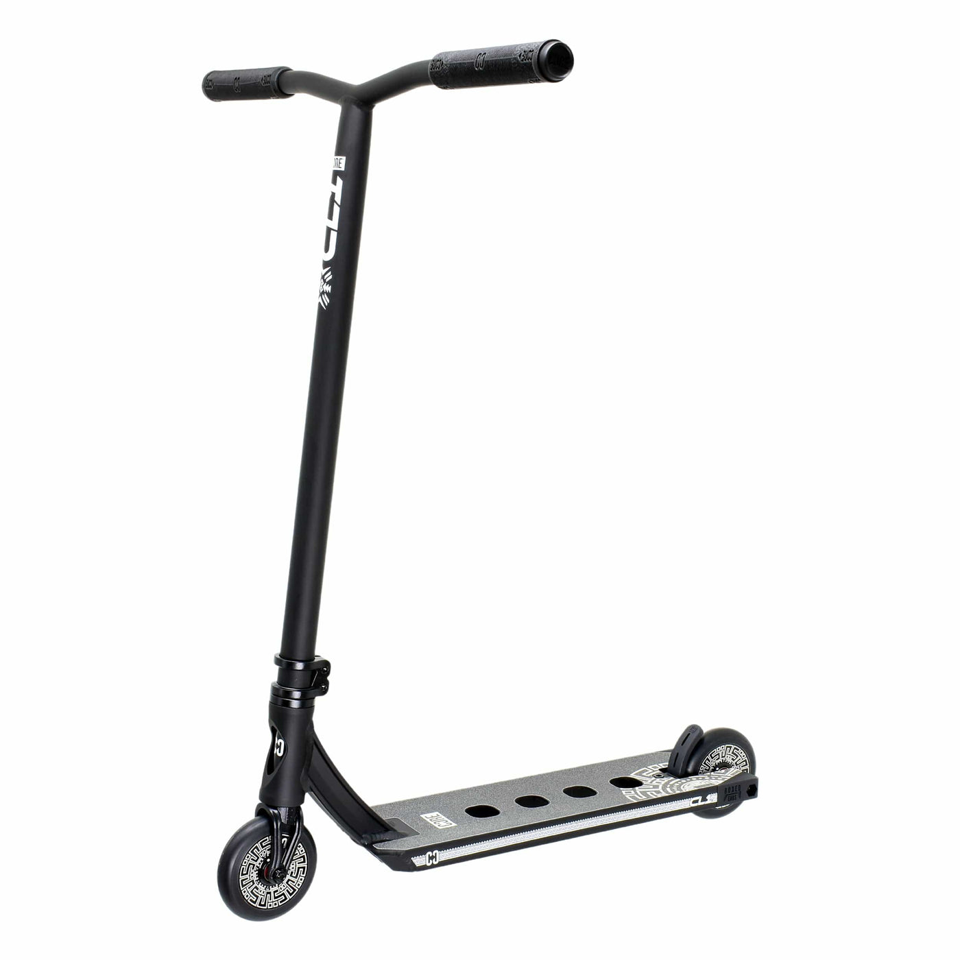 CORE CL1 Complete Stunt Scooter Black I Adult Stunt Scooter Side Front View