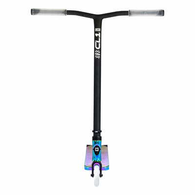 CORE CL1 Complete Stunt  Scooter Black & Neo I Adult Stunt Scooter Front View