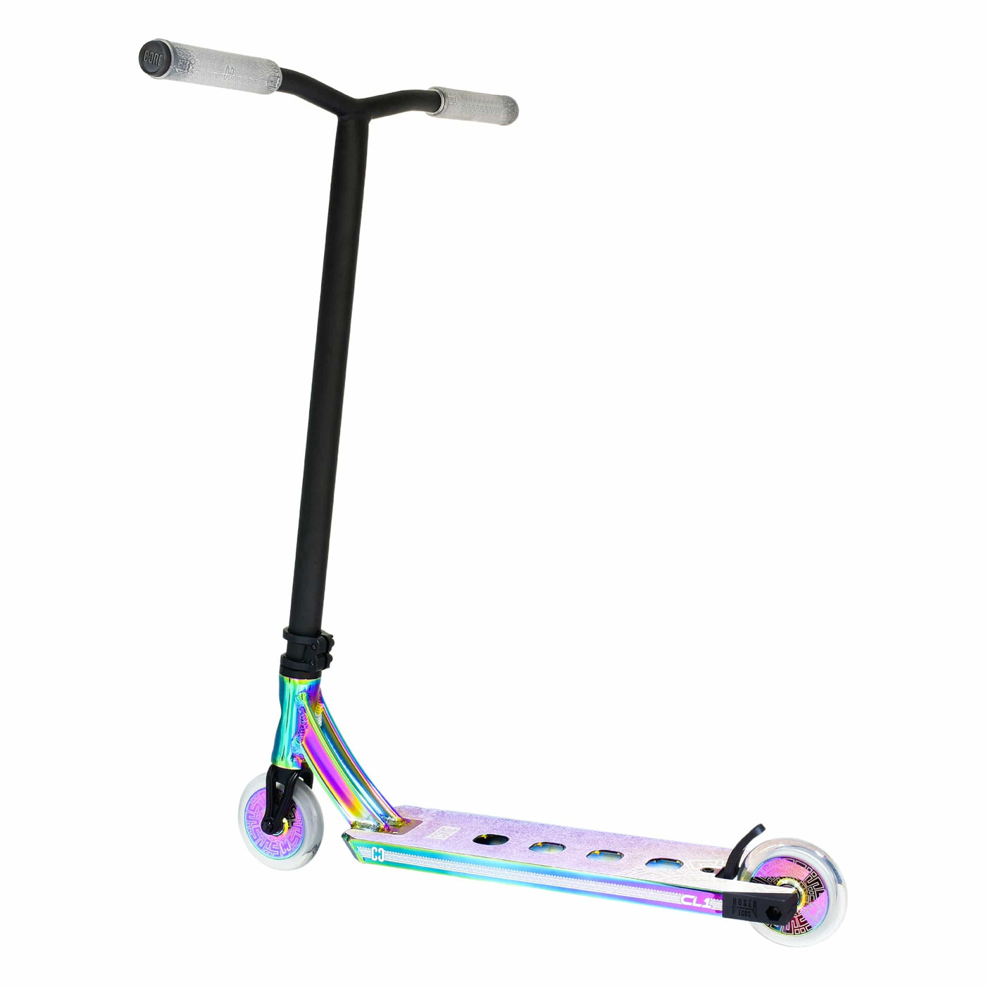 CORE CL1 Complete Stunt  Scooter Black & Neo I Adult Stunt Scooter Alternate Side View