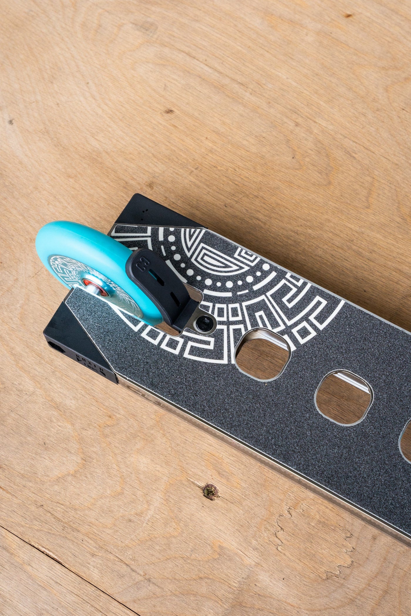 CORE CL1 Complete Stunt  Scooter Chrome & Teal I Adult Stunt Scooter Back Wheel
