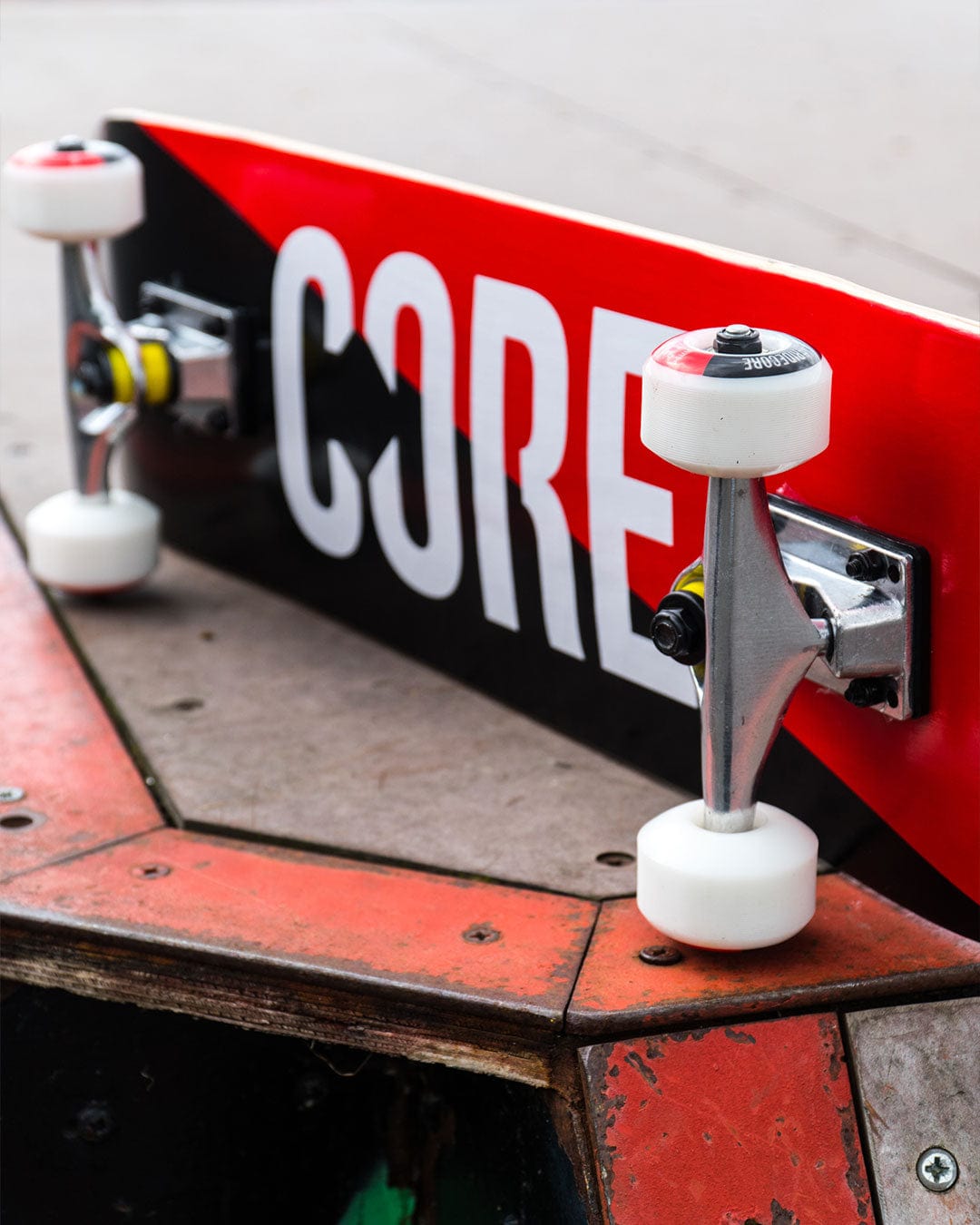 CORE Complete Skateboard Neon Galaxy C2 I Complete Skateboard On Side
