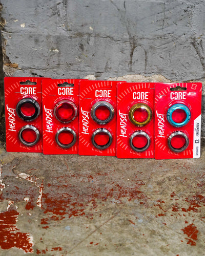 CORE Dash Stunt Scooter Headset Chrome I Headset Scooter Alt View Packaging