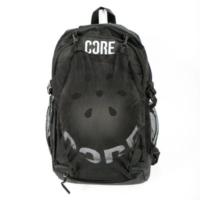 CORE Helmet Backpack Black I Backpack Helmet Holder Front
