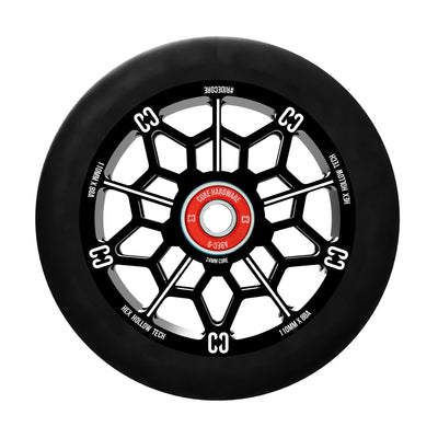 CORE Hex Hollow Stunt Black Scooter Wheel 110mm I Scooter Wheel Alternate Side