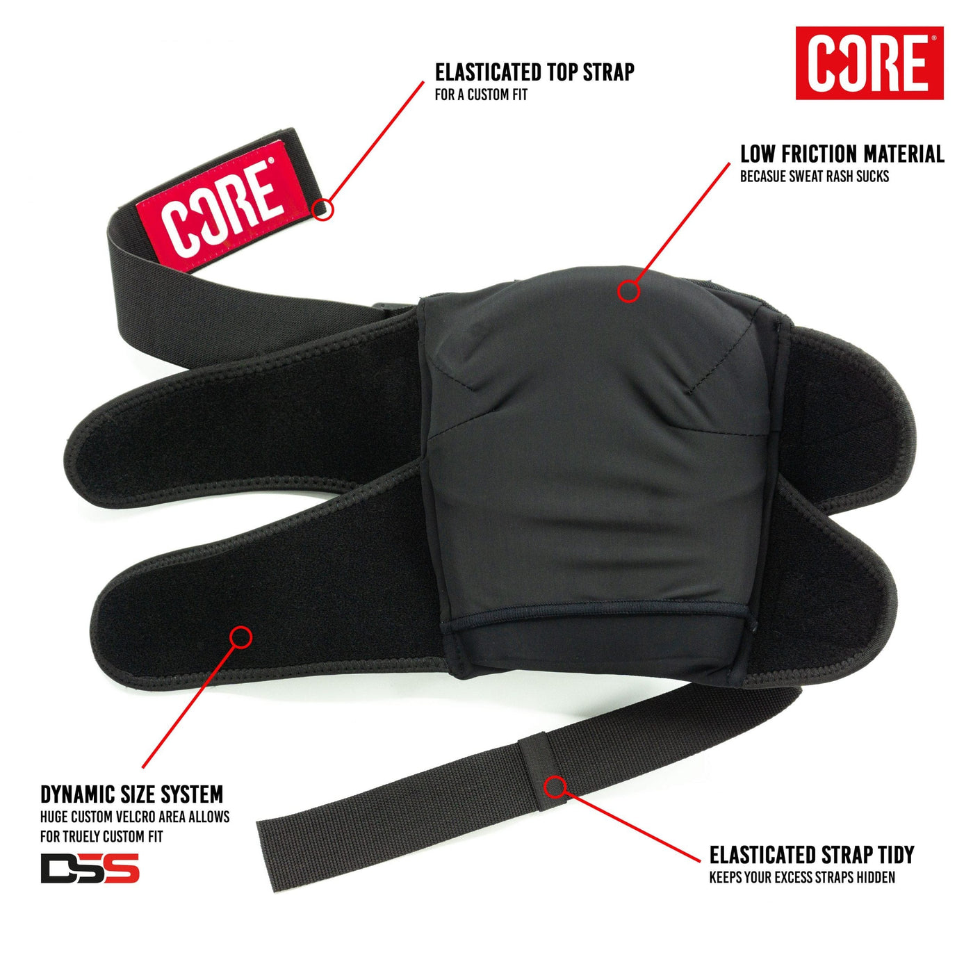 Core Pro Park Skate Knee Pads I Knee Pad Skates Features