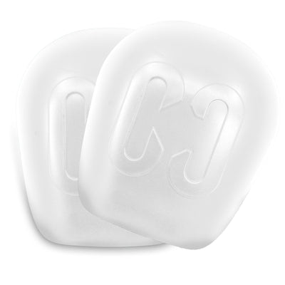 CORE Replacement Pro Park Knee Caps White I Scooter Knee Pads Front
