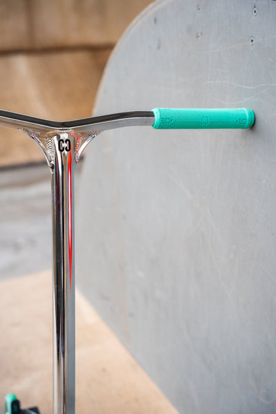 CORE SL2 Aluminium Stunt Scooter Handle Bars Chrome I Scooter Handle Bars Leaning Ramp