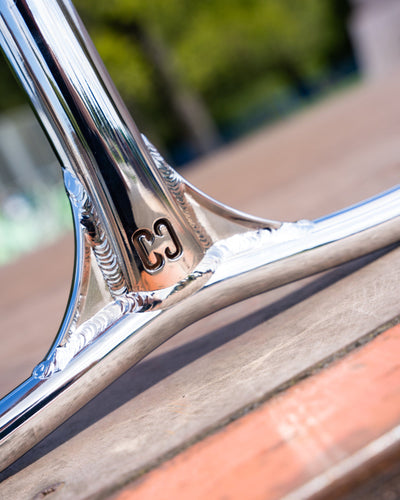 CORE SL2 Aluminium Stunt Scooter Handle Bars Chrome I Scooter Handle Bars Upside Down
