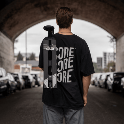 CORE SL2 Stunt Scooter Black I Adult Stunt Scooter Holding