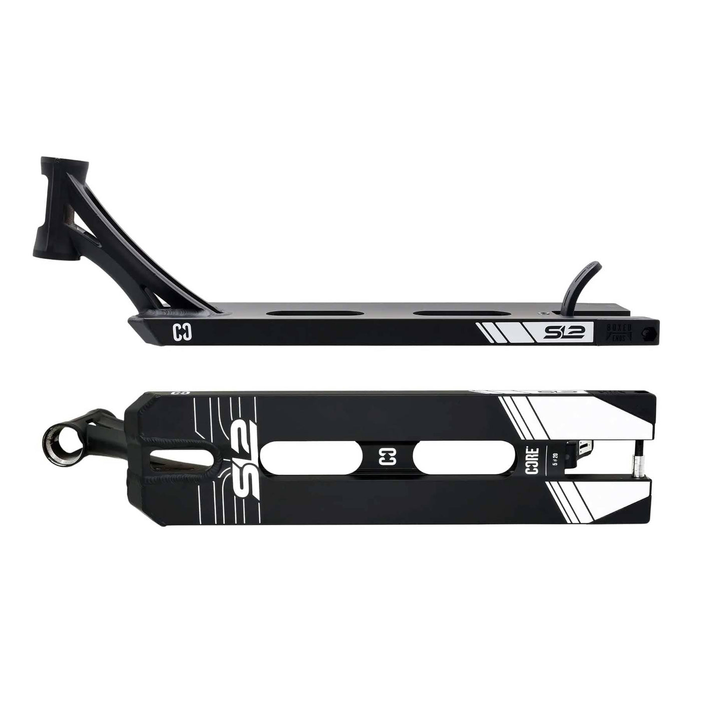 CORE SL2 Stunt Scooter Deck Black I Scooter Deck Side Bottom