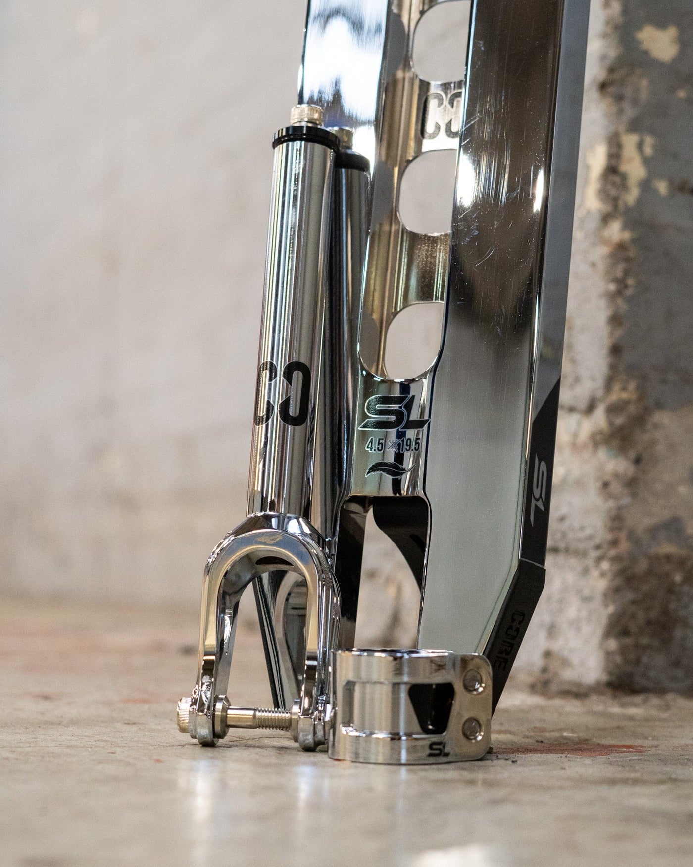 CORE SL2 IHC  Scooter Fork Chrome I Scooter Fork Multiple