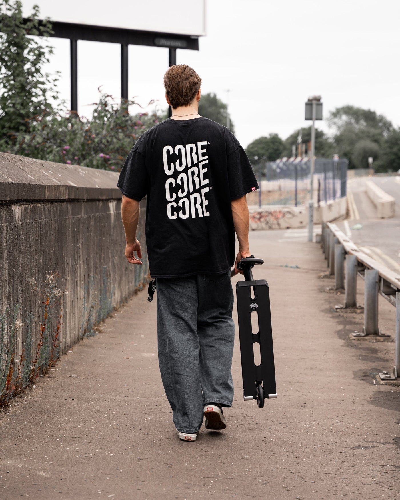 CORE ST2 Stunt Scooter Black I Adult Stunt Scooter Skatepark