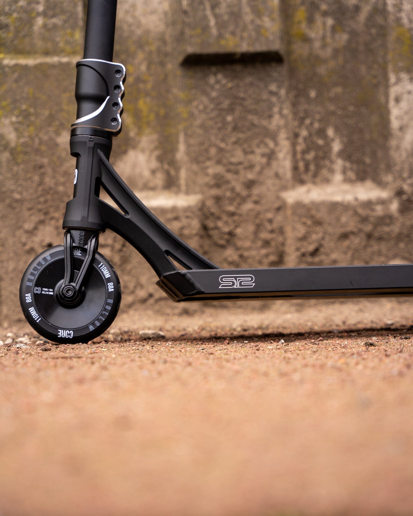 CORE ST2 Stunt Scooter Black I Adult Stunt Scooter Zoomed Front