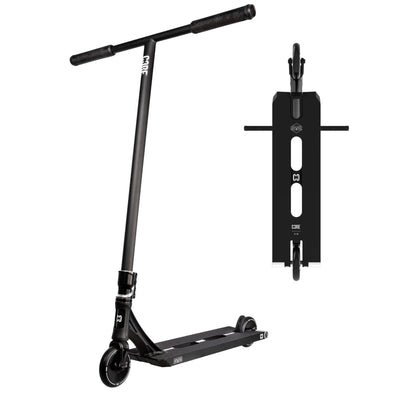 CORE ST2 Stunt Scooter Black I Adult Stunt Scooter Bottom Angled
