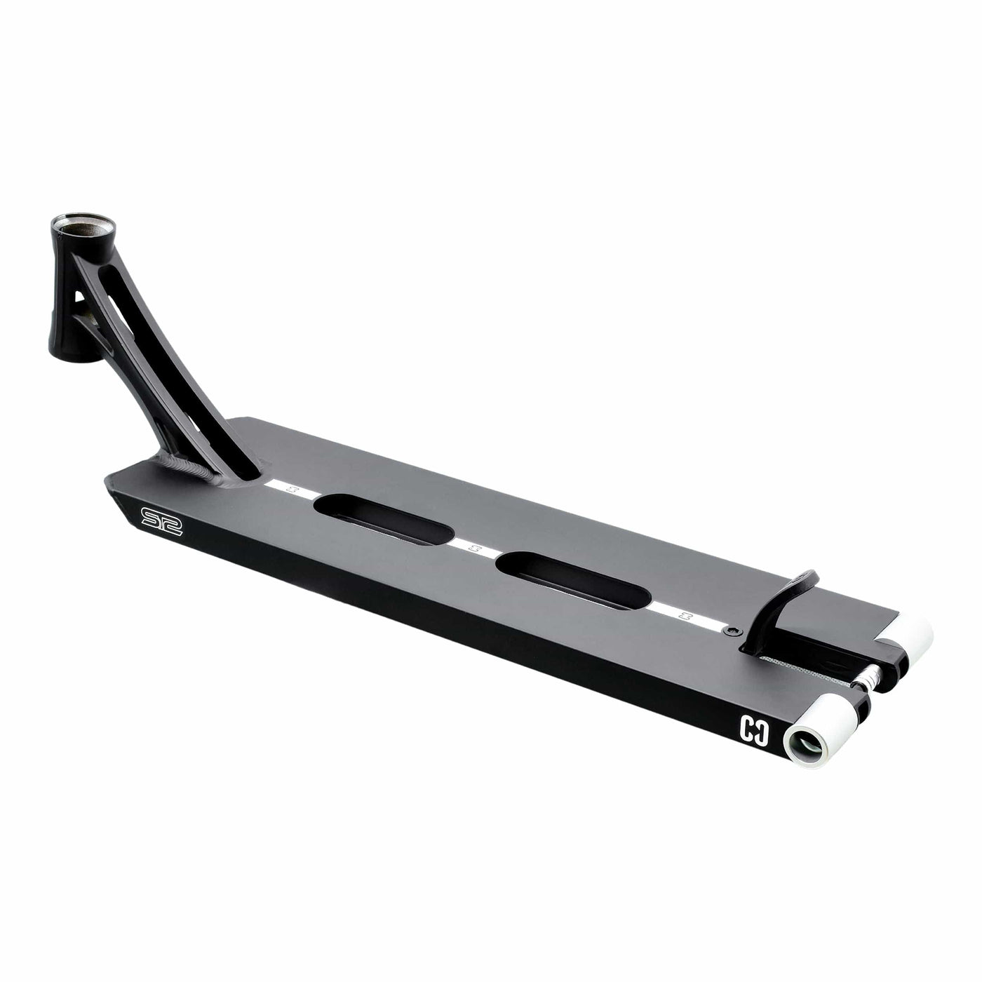 CORE ST2 Stunt Scooter Deck Black I Scooter Deck Angled View