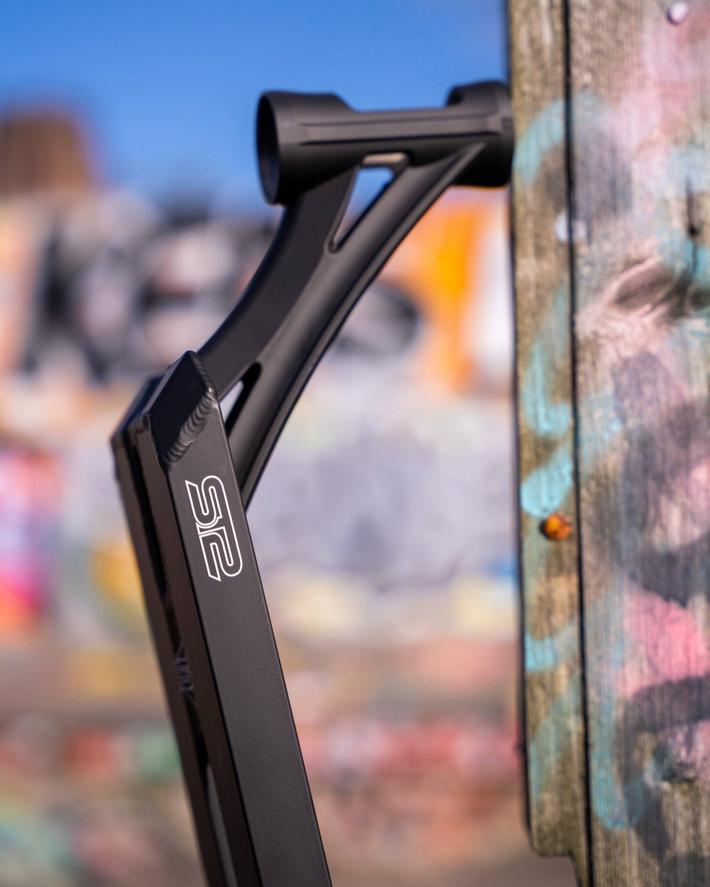 CORE ST2 Stunt Scooter Deck Black I Scooter Deck Leaning