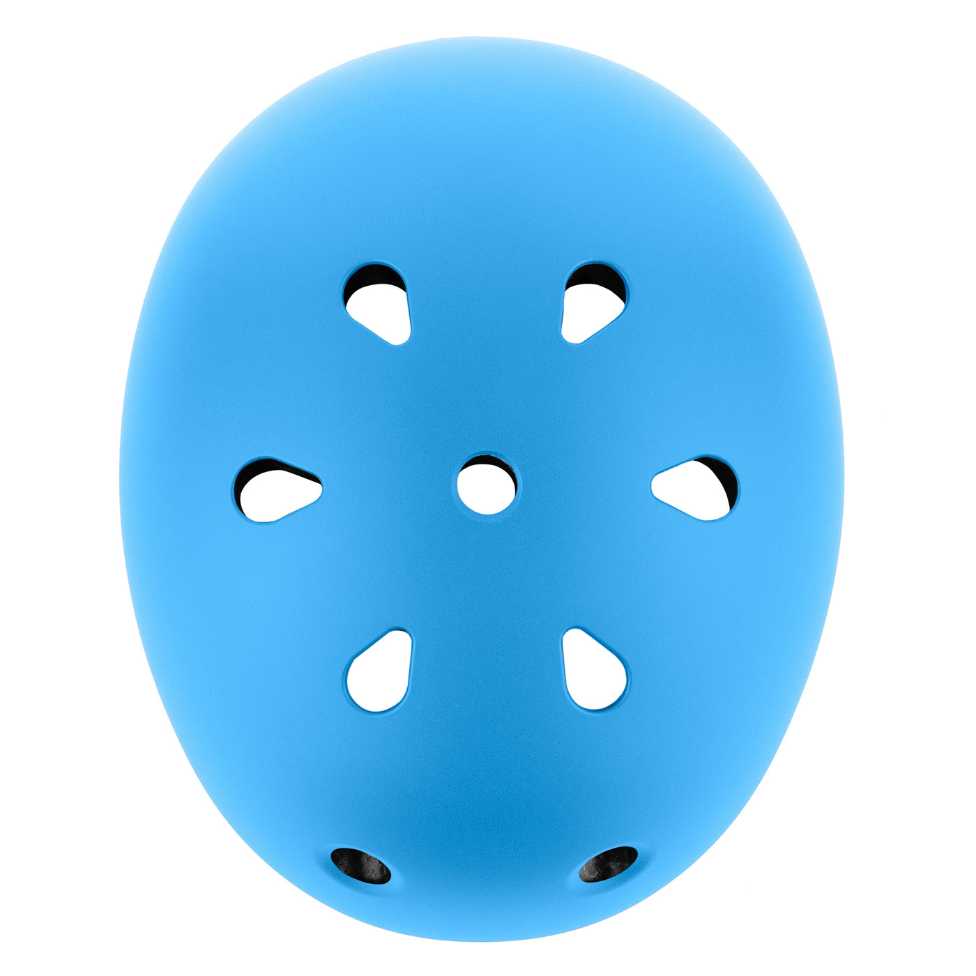 CORE Action Sports BMX Helmet Blue I Skateboard Helmet Top Down