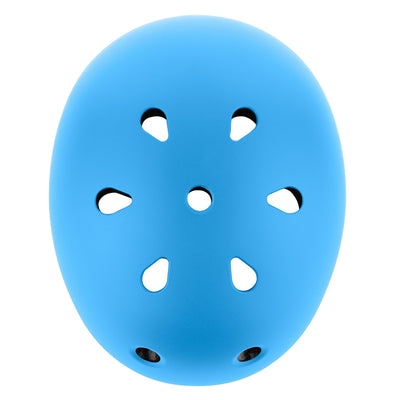 CORE Action Sports BMX Helmet Blue I Skateboard Helmet Top Down